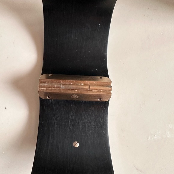 Rare CHANEL 08P Star and Moon Resin & Gold Logo CC Strass Cuff Bracelet - Picture 4 of 10